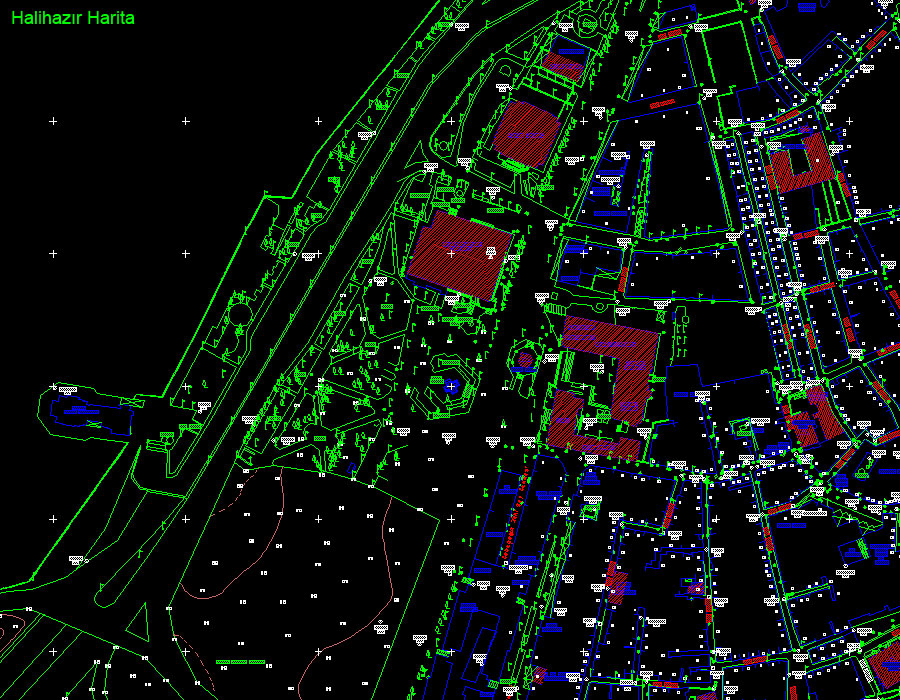Plankote ve Şeritvari Harita